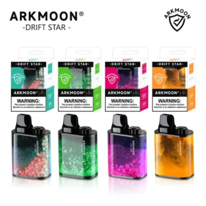 AOKIT Arkmoon Drift Star 3000 Puffs Pen Vape reîncărcabil de unică folosință - Opțiuni cu conținut scăzut de nicotină (0%, 2%, 5%) | Cumpărare în vrac cu ridicata 1