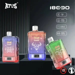 Koop ATVS Warship 18K Puffs in Europa Beste online groothandel wegwerp Vape -winkels 3