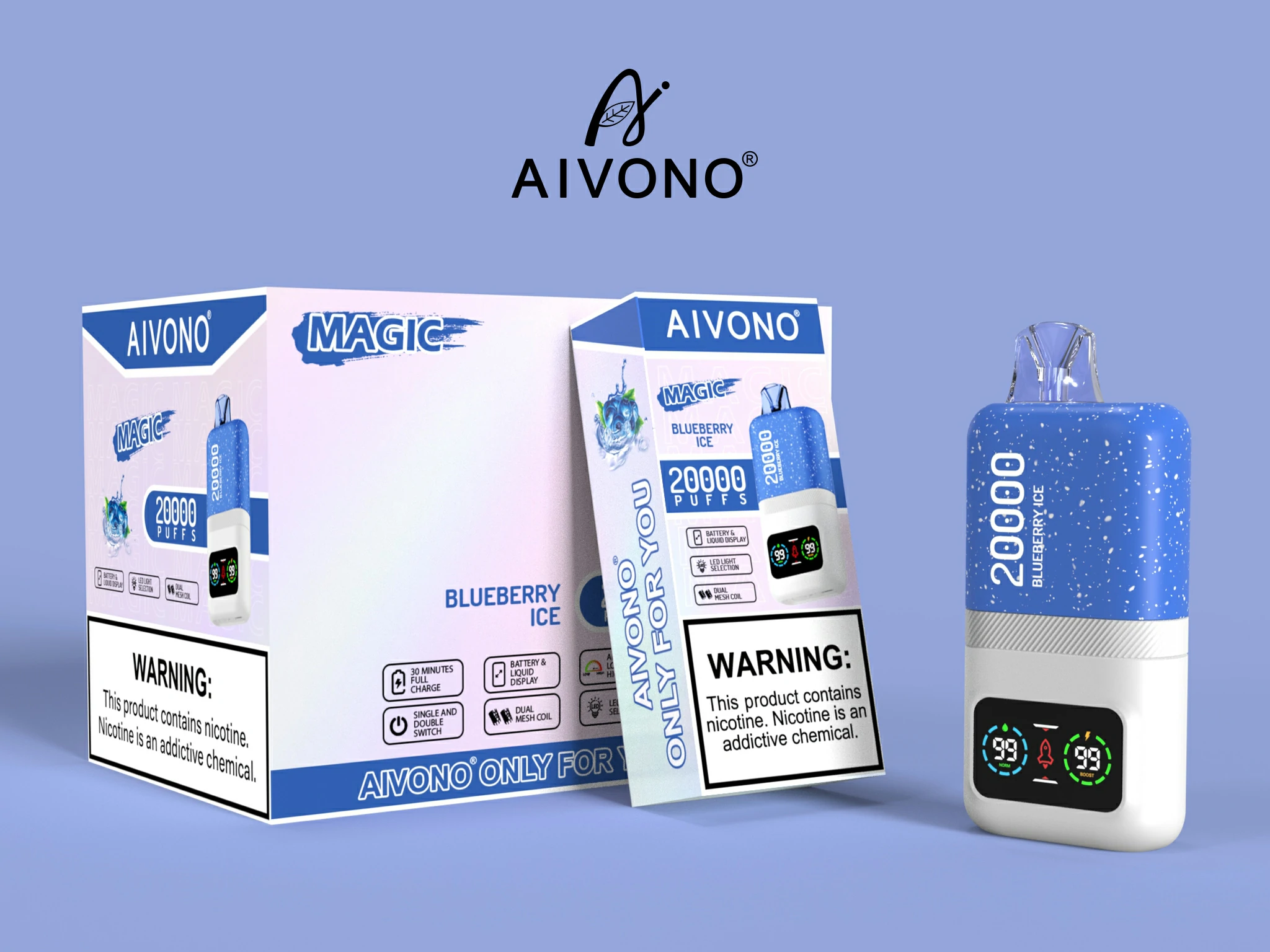 Aivono Aim Magic 20 000 bouffées