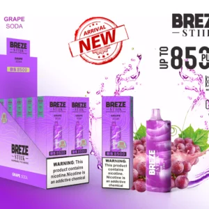 Breze Stiik BS 8500 Puffs оптом от источника Новые варианты вкуса для улучшения впечатлений от парения 6 в масштабе 1