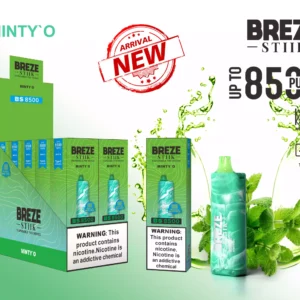 Breze Stiik BS 8500 Puffs оптом от источника Новые варианты вкуса для улучшения впечатлений от парения 8 в масштабе 1