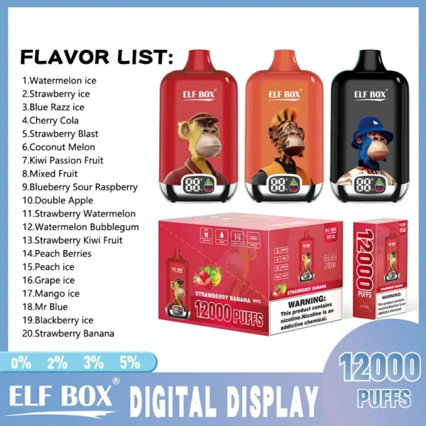 ELF BOX Digitale 12000 Soffi 6