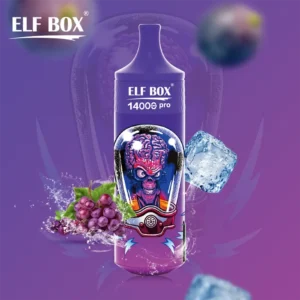 ELF BOX RGB 14000 Слойки Pro Grape Ice