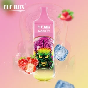 ELF BOX RGB 14000 Слойки Pro Клубничный лед