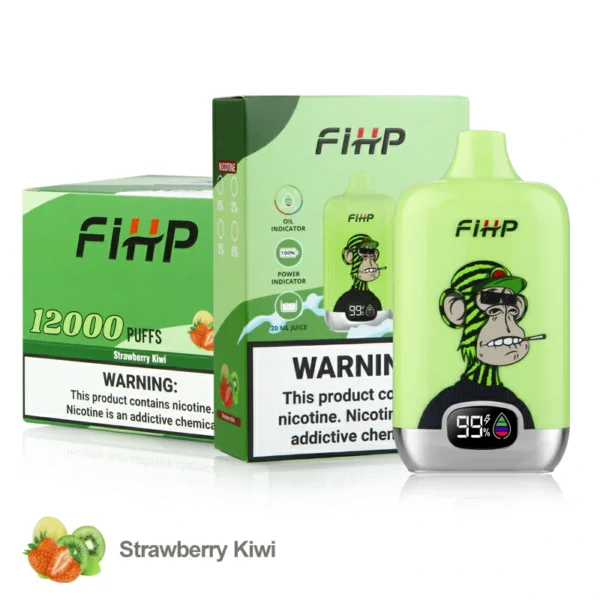 FIHP Shisha Hookah 12000 Puffs Vape Pen Pen za enkratno uporabo 20 ml E Tekočina za ponovno polnjenje 650 mAh baterija za veleprodajo 11