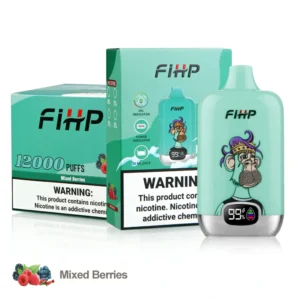 FIHP Shisha Hookah 12000 vdihov za enkratno uporabo Vape Pen 20 ml E Liquid polnilna baterija 650 mAh za veleprodajo 13