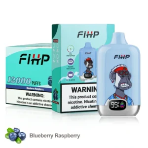 FIHP Shisha Hookah 12000 Puffs Vape Pen Pen za enkratno uporabo 20 ml E Tekočina za ponovno polnjenje 650 mAh baterija za veleprodajo 17