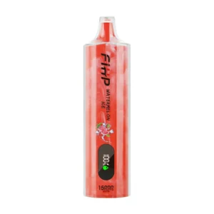 FIHP Shisha Hookah 15000 Puffs Caneta Vape Descartável 22ml E Líquido 6mg Nicotina Recarregável 650mAh Display LED Atacado 6