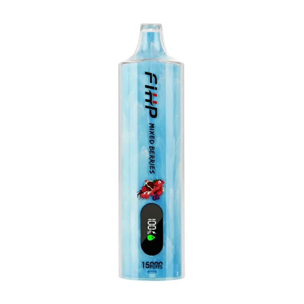 FIHP Shisha Hookah 15000 Puffs Caneta Vape Descartável 22ml E Líquido 6mg Nicotina Recarregável 650mAh Display LED Atacado 9