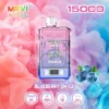 Tehtaan alkuperäinen MRVI PUFFING 15000 PUFFS 2 5 Nikotiini Dual Mesh Coil Kertakäyttöinen Vape Pen E Liquid Power Screen Display 2