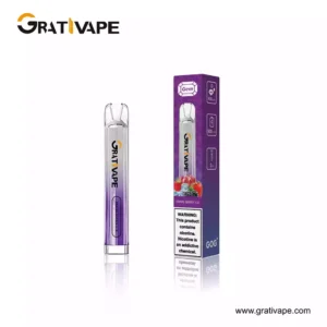 Grativape Gem 600 Puffs 2 Stylo vape jetable à la nicotine Achat en gros disponible Plusieurs saveurs pour un goût frais 11