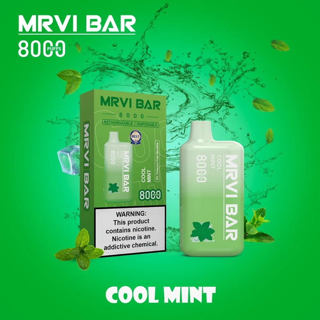 MRVI BAR 8000 PUFFS Tukkumyynti 2 3 5 Alkuperäinen tehtaan kertakäyttöinen Vape Pen 1 vähänikotiini