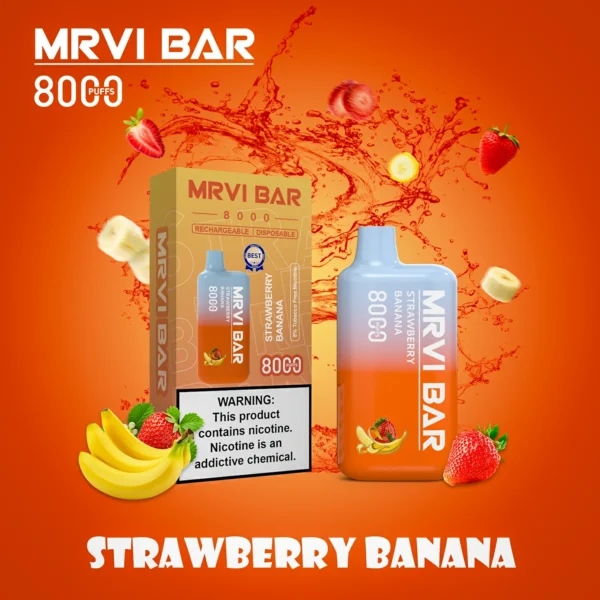 MRVI BAR 8000 PUFFS Hurtownia 2 3 5 Niskonikotynowa oryginalna fabryka Jednorazowy długopis Vape 7