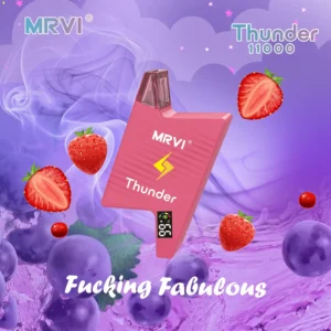 MRVI Thunder 11000 Puffs Original Factory Wholesale Disposable Vapes Multiple Flavor Options for a New Vaping Experience