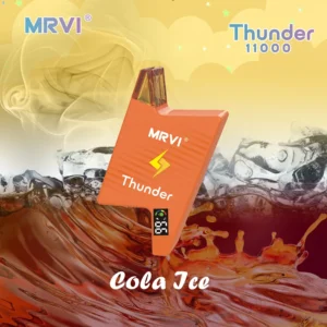 MRVI THUNDER 11000 PUFFS Groothandel wegwerpvape 2 3 5 Nicotine 19 ml E-vloeistof met krachtig scherm 2024 Populair 9