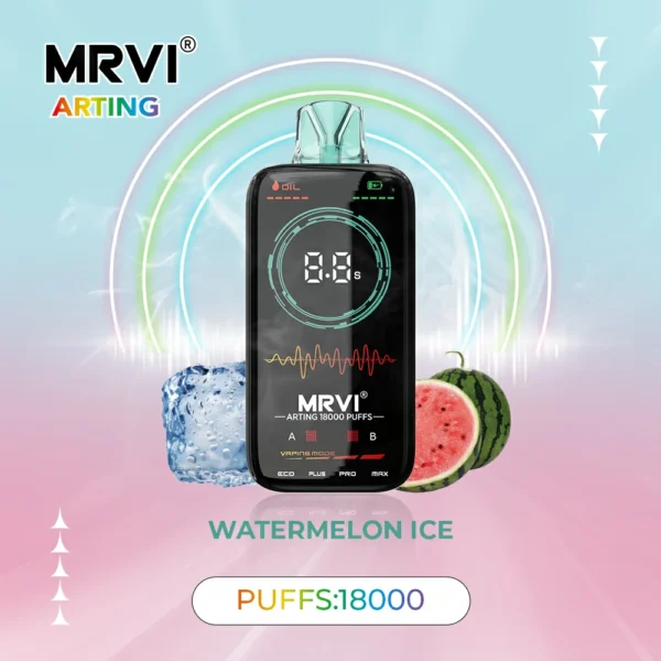 MRVI Arting 18000 Puffs 2% 5% Nicotina Vapes Descartáveis ​​Direto da Fábrica Atacado