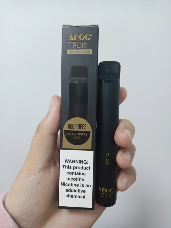 Puff Plus China 800puffs Sfog Original с кодом проверки, оптовая продажа на заводе в Китае, Vape Puff