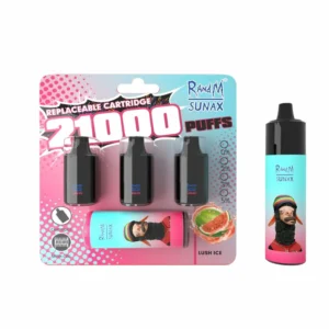 RandM Sunax 21000 Puffs Airflow Control Vape Pen hulgimüük Pod Device 37000 Puffs 5