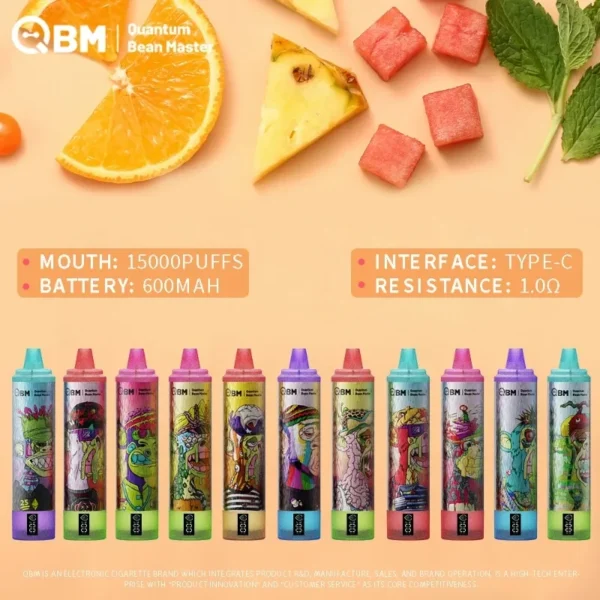 SFOG QBM S89 15000 Puffs Wholesale Source Factory with Flavor Variety