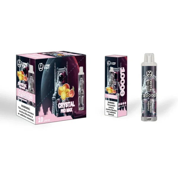 UZY Crystal Pro Max 10000 Puffs Factory Original grossist med smakrika val