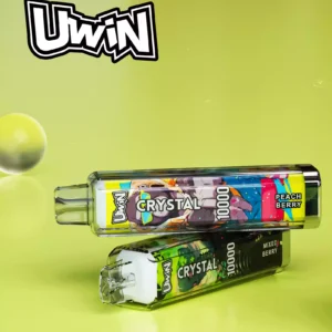 Uwin Crystal 10000 sbuffi ricaricabili 650mAh Vape usa e getta all'ingrosso Luci RGB Nicotina 0 2 3 5 15 Aromi Fabbrica Bulk Acquista 5