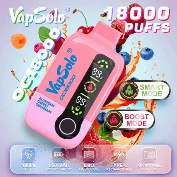 Vapsolo 18000 Puffs 4