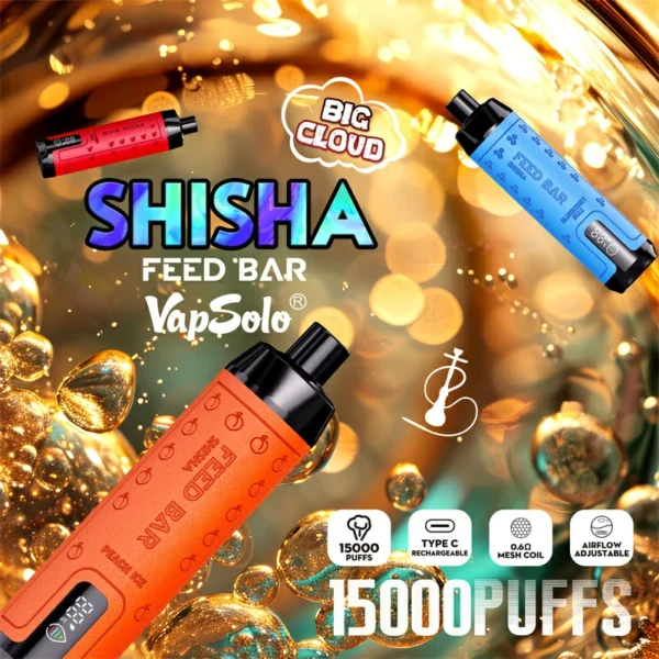 Vapsolo Shisha 15000 Rookwolken 11