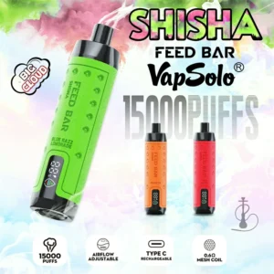 Vapsolo Shisha 15000 Rookwolken 6