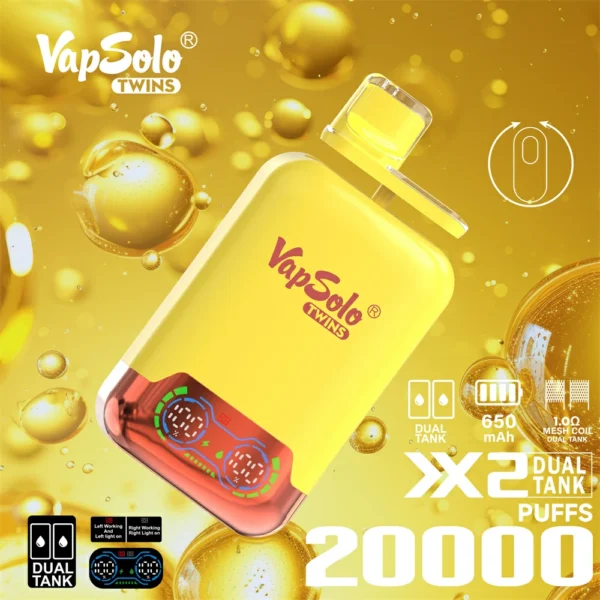 Vapsolo Twins Shisha 20000 Puffs 1