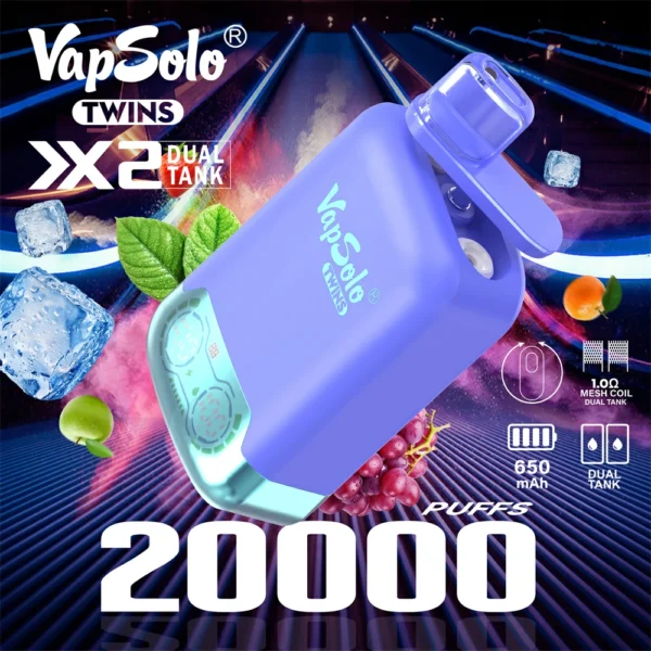 Vapsolo Twins Shisha 20000 Puffs 8