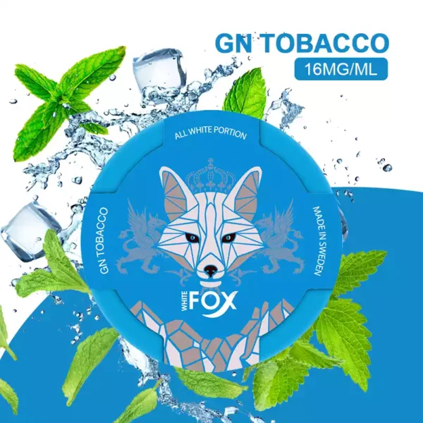 Sachets de nicotine White FOX Achat en gros en ligne 16MG Saveur fraîche Économisez 35 Original Vente en gros 5