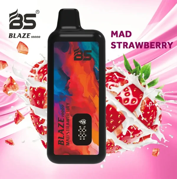 Оптовая продажа BREZE BS BLAZE 10000 Puffs Одноразовая ручка для вейпа Бестселлер 2024 года с сетчатым экраном дисплея и несколькими никотиновыми 0 2 5 Варианты 10