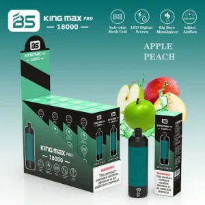 Vente en gros BREZE BS King Max Pro 18000 Puffs Stylo Vape jetable avec bobine de maille Capacité de 24 ml et affichage LED Nicotine 0 1 2 19