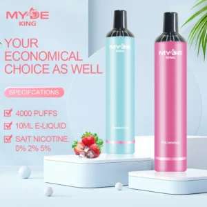 Wholesale MYDE King 4000 Puffs Disposable Vape Pen 10ml 5 Nicotine with Mesh Coil Factory Direct 5