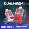 Vânzare cu ridicata WASPE 20000 PUFFS Dual Mesh Box Vape Pen de unică folosință cu Dual Mesh Box și afișaj LCD Disponibil în 0 2 3 5 Nicotină și 24 ml Capaci 9