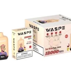 Comerț cu ridicata Waspe 12000 Puffs Cutie digitală Pen Vape de unică folosință cu afișaj LCD Capacitate de 20 ml Bobină de plasă Niveluri multiple de nicotină 0 2 3 5 2