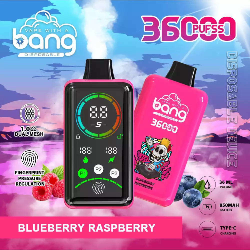 Bang 36000 Puffs suoraan tehtaan tukkumyynnistä useita makuja uuteen makuelämykseen (17)