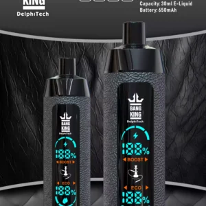 Bang King 25000 Puffs Leather Case Factory Direct Wholesale Multiple Flavors to Elevate Your Vaping Experience (1)