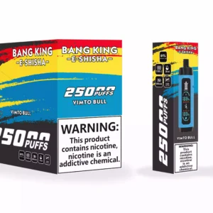 Bang King 25000 Puffs -nahkakotelo Factory Suora tukkumyynti useita makuja parantaaksesi höyrystyskokemustasi 5