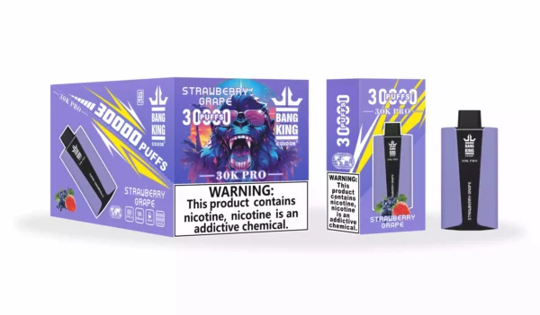 Bang King 30000 Puffs Pro оптом от источника Новые варианты вкуса для улучшения впечатлений от парения 10 масштабов