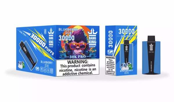 Bang King 30000 Puffs Pro оптом от источника Новые варианты вкуса для улучшения впечатлений от парения 6 масштабов