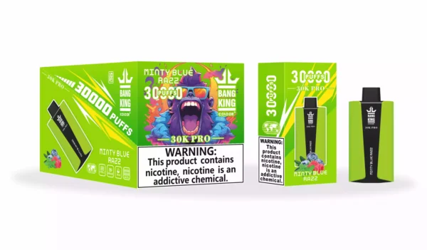 Bang King 30000 Puffs Pro оптом из источника Новые варианты вкуса для улучшения впечатлений от парения 7 масштабов