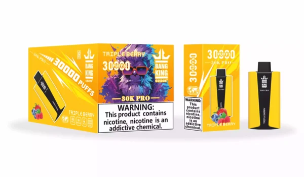 Bang King 30000 Puffs Pro оптом из источника Новые варианты вкуса для улучшения впечатлений от парения 9 масштабов