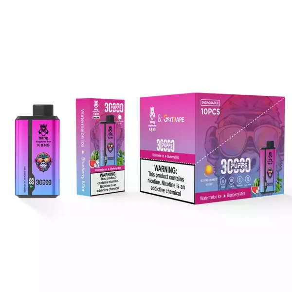 Bang King Grativape 30000 затяжек оптом от источника Новые варианты вкуса для улучшения впечатлений от парения 13