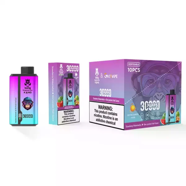 Bang King Grativape 30000 затяжек оптом от источника Новые варианты вкуса для улучшения впечатлений от парения 7