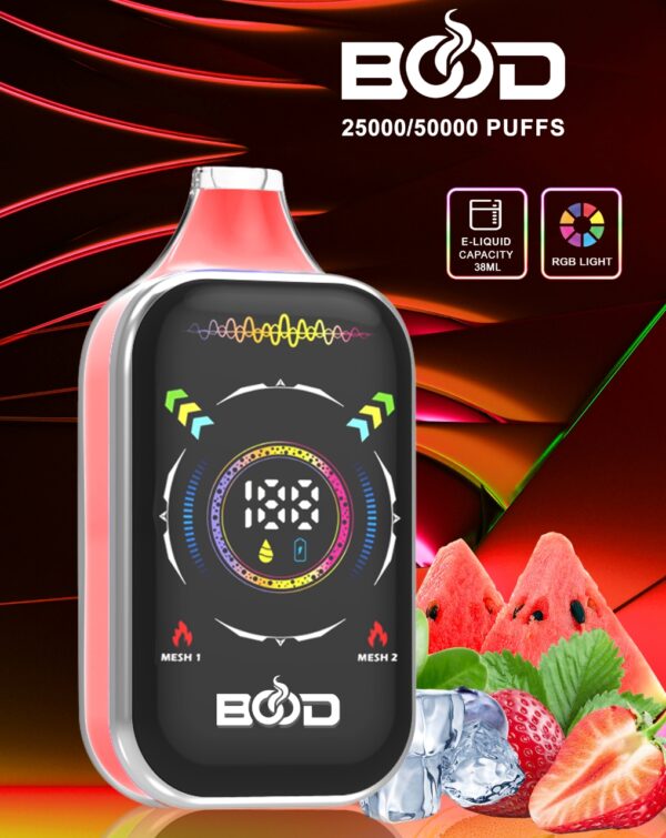 Uuenduslik tehnoloogia Bood Pulse Pro 50K hulgimüügi ühekordselt kasutatav vape 850mAh laetav aku 38ml E vedela võrgusilma mähis 0 2 5 Nicotine Direct tehase müük 13