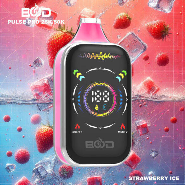 Uuenduslik tehnoloogia Bood Pulse Pro 50K hulgimüügi ühekordselt kasutatav vape 850mAh laetav aku 38ml E vedela võrgusilma mähis 0 2 5 Nicotine Direct tehase müük 47