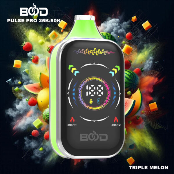 Uuenduslik tehnoloogia Bood Pulse Pro 50K hulgimüügi ühekordselt kasutatav vape 850mAh laetav aku 38ml E vedela võrgusilma mähis 0 2 5 Nicotine Direct tehase müük 8