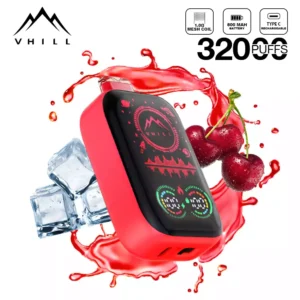 Latest Model Vhill FULL SCREEN 32000 Puffs with 5 Nicotine and 1.0 Ohm Mesh Coil–Wholesale Bulk Purchase Available 2