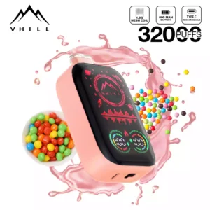 Latest Model Vhill FULL SCREEN 32000 Puffs with 5 Nicotine and 1.0 Ohm Mesh Coil–Wholesale Bulk Purchase Available 3